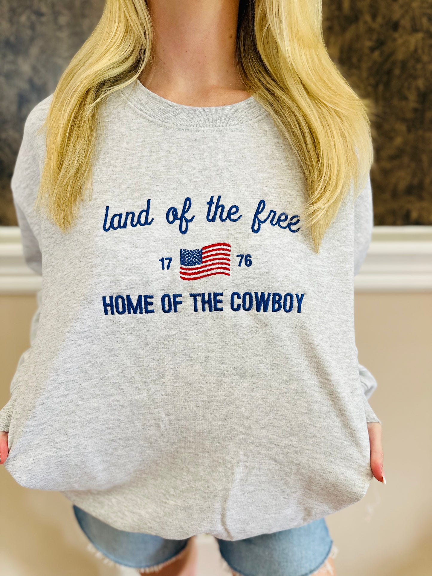 Home of the Cowboy Crewneck