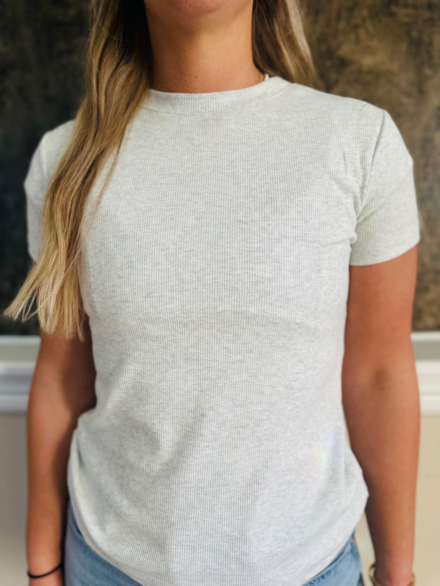 Light Grey Annie Tee