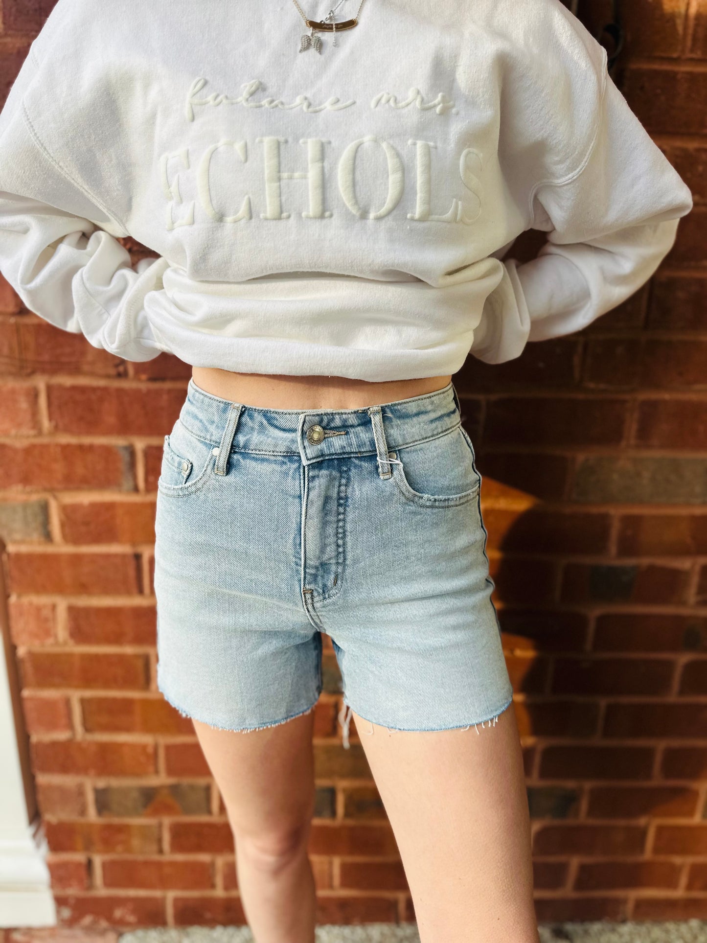 Cameron Mid Rise Jean Short