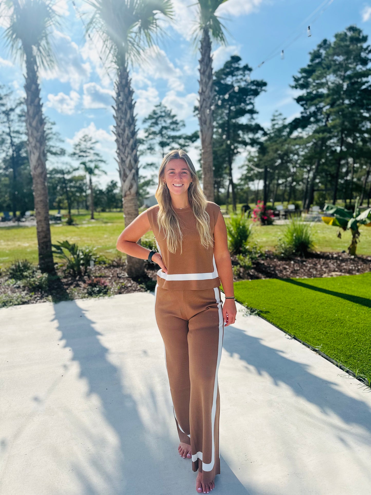 Mocha Pant Set