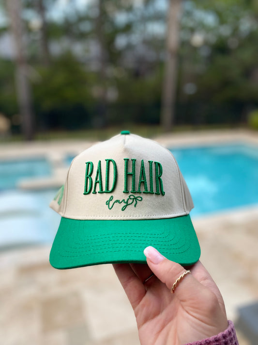 Green Bad Hair Day Hat