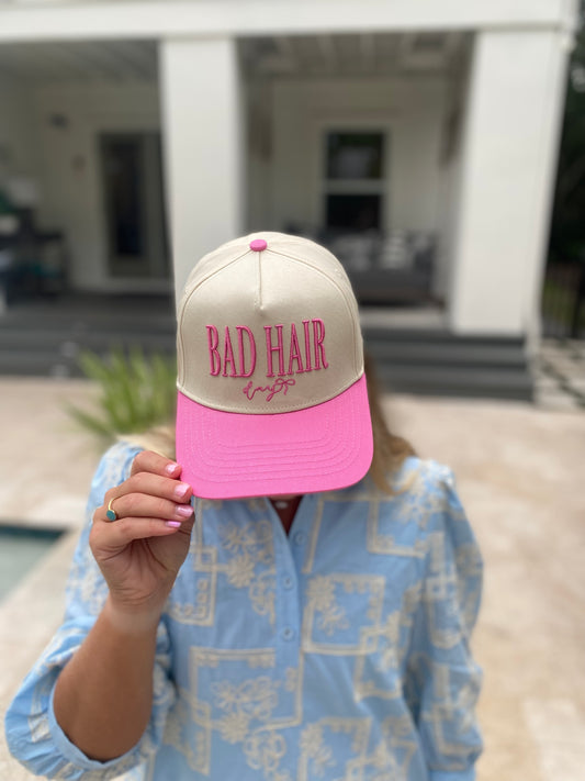 Pink Bad Hair Day Hat