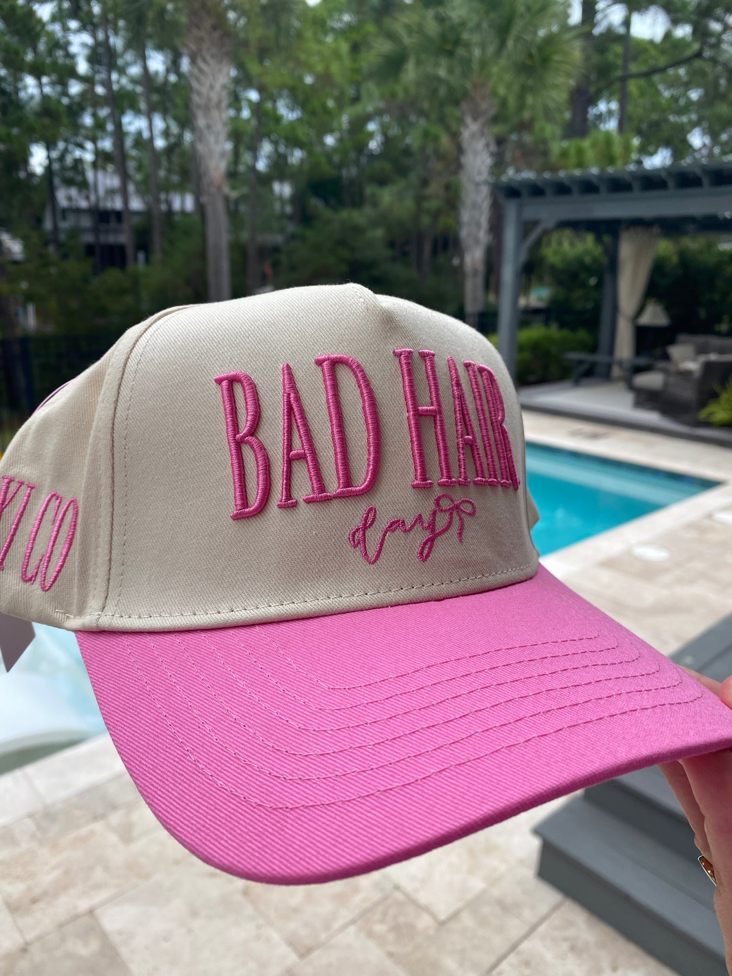 Pink Bad Hair Day Hat