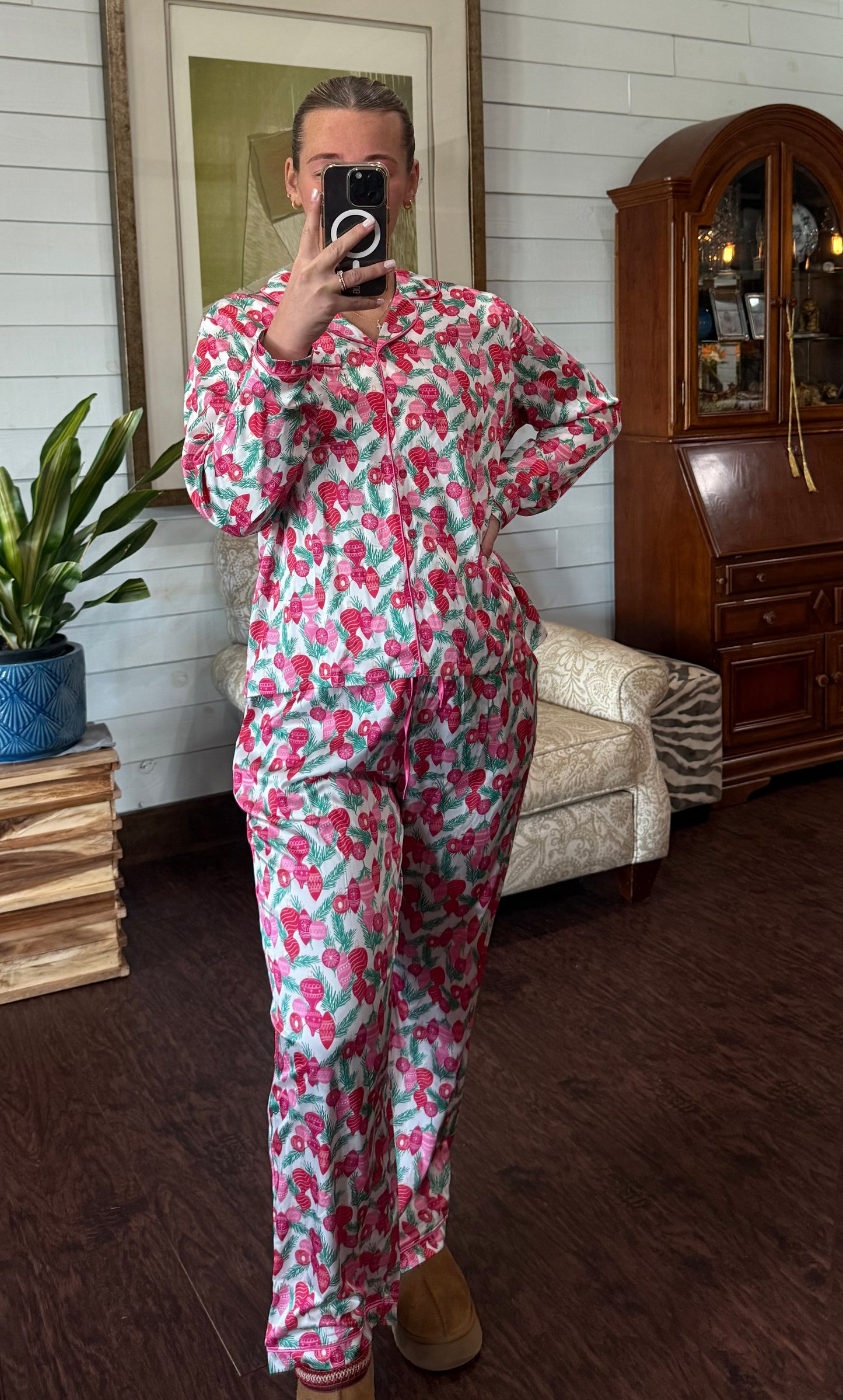 Trim the Tree Pajama Set