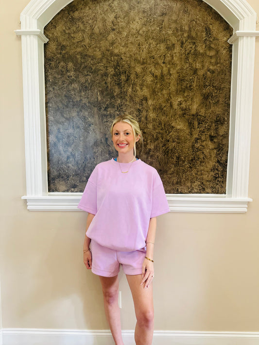 Blossom Short Sleeve Lounge Top