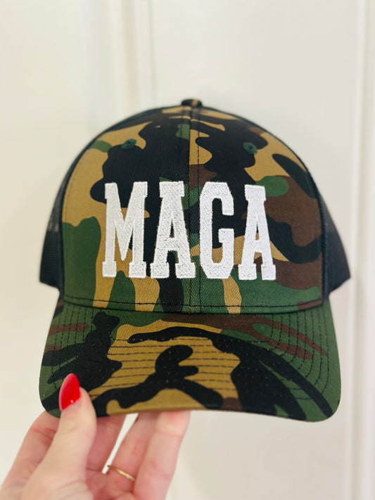 MAGA Camo Hat