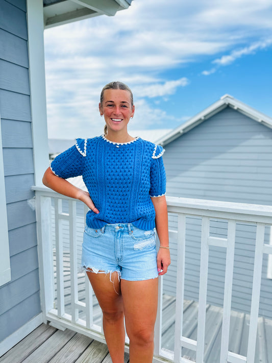 Blue Sweater