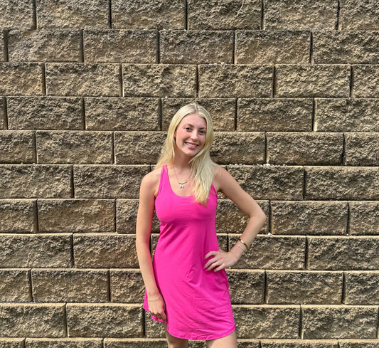 Pink Athletic Dress