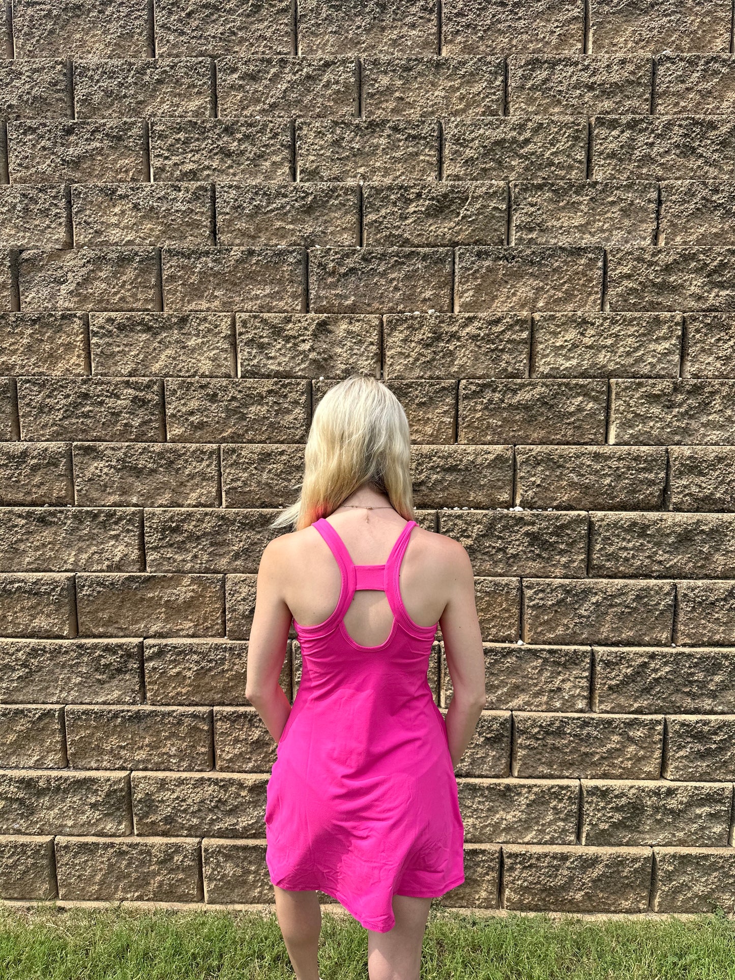 Pink Athletic Dress