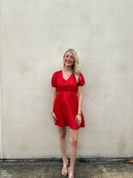 Red Mini Dress