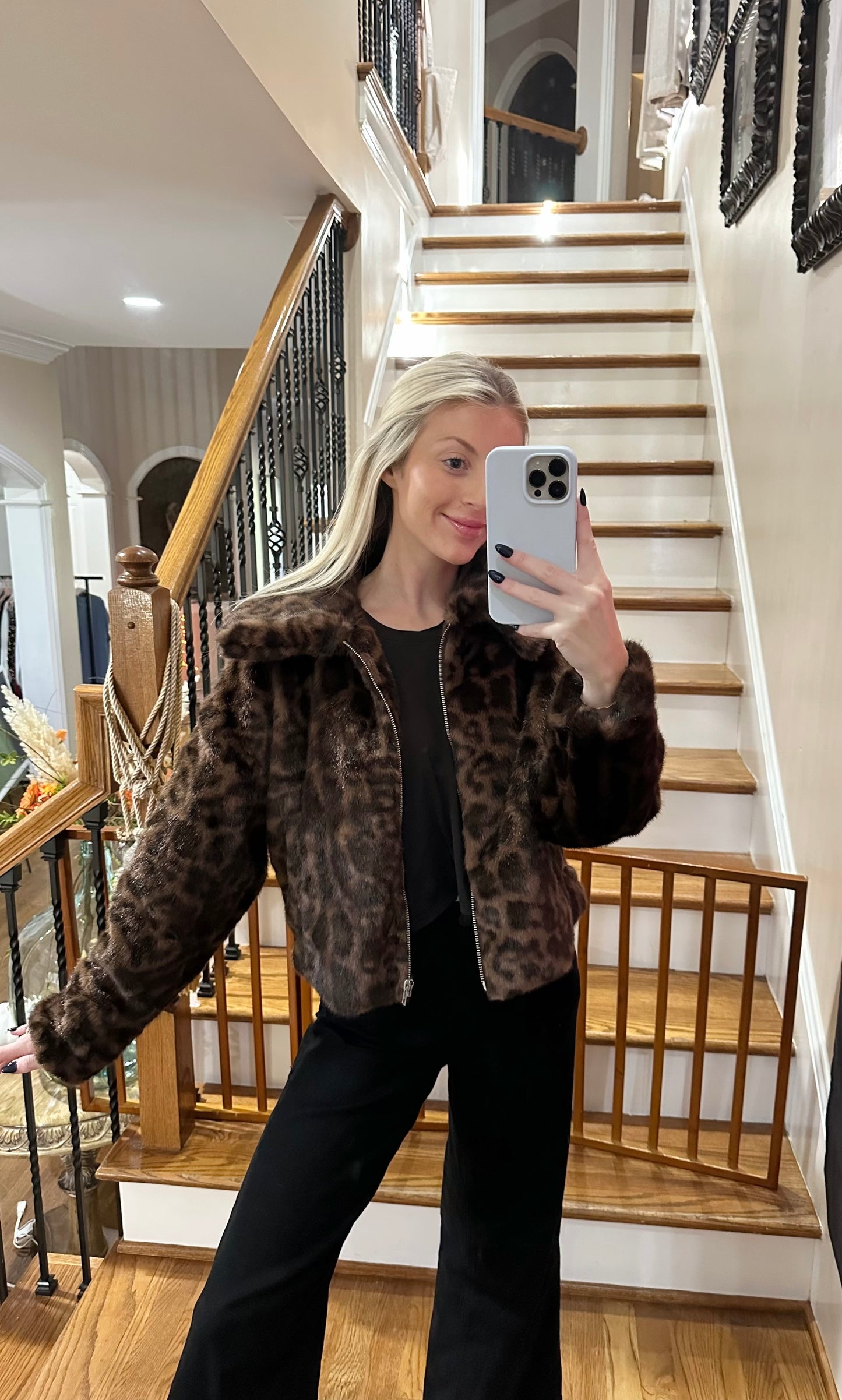 Faux Fur Jacket