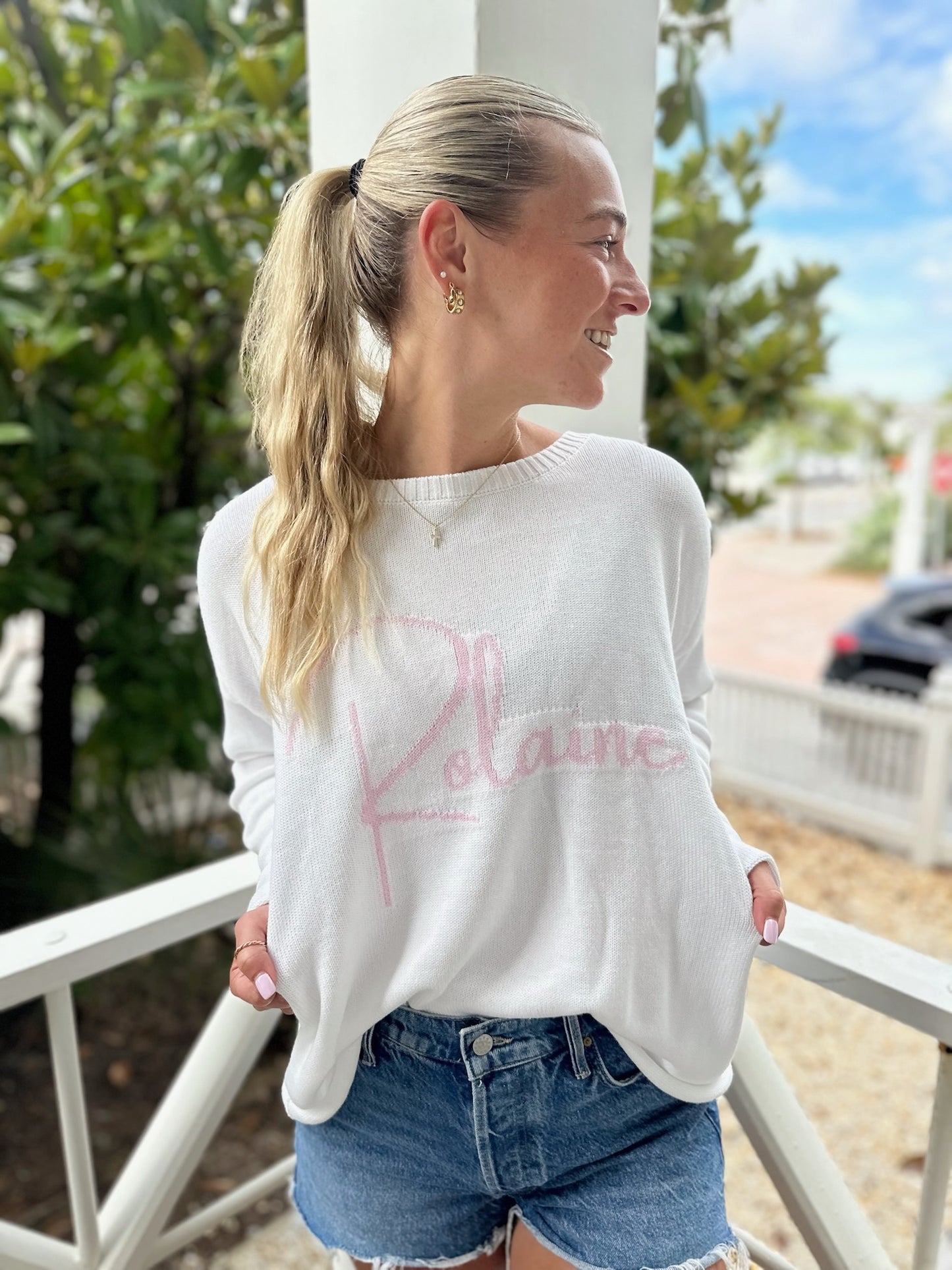 Rolaine Knit Sweater